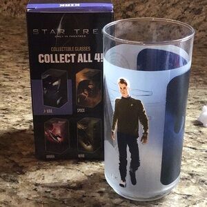 Star Trek 2008 Collectible Glass Kirk